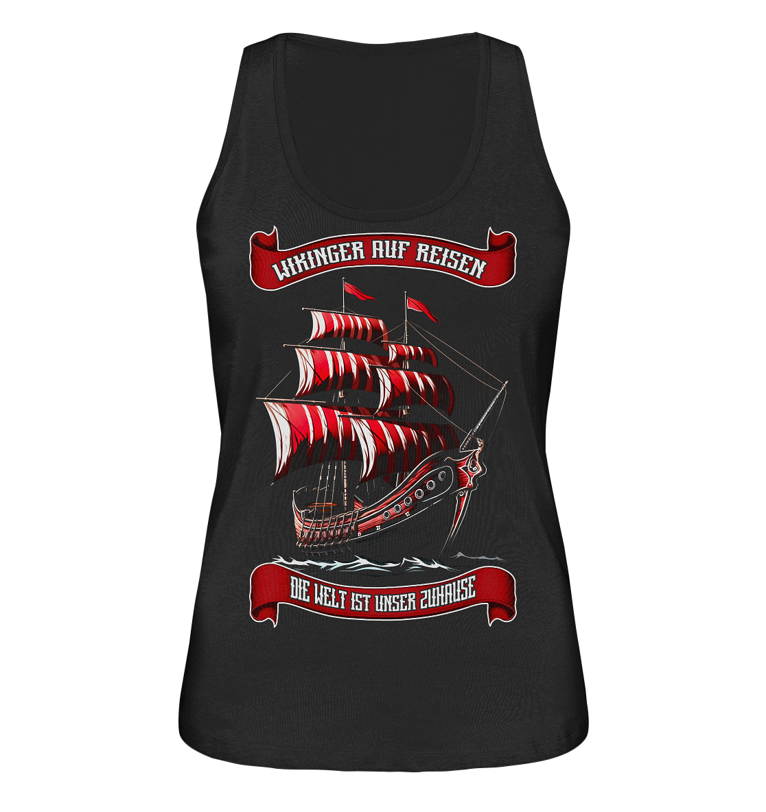 Wikingerschiff - Ladies Organic Tank-Top