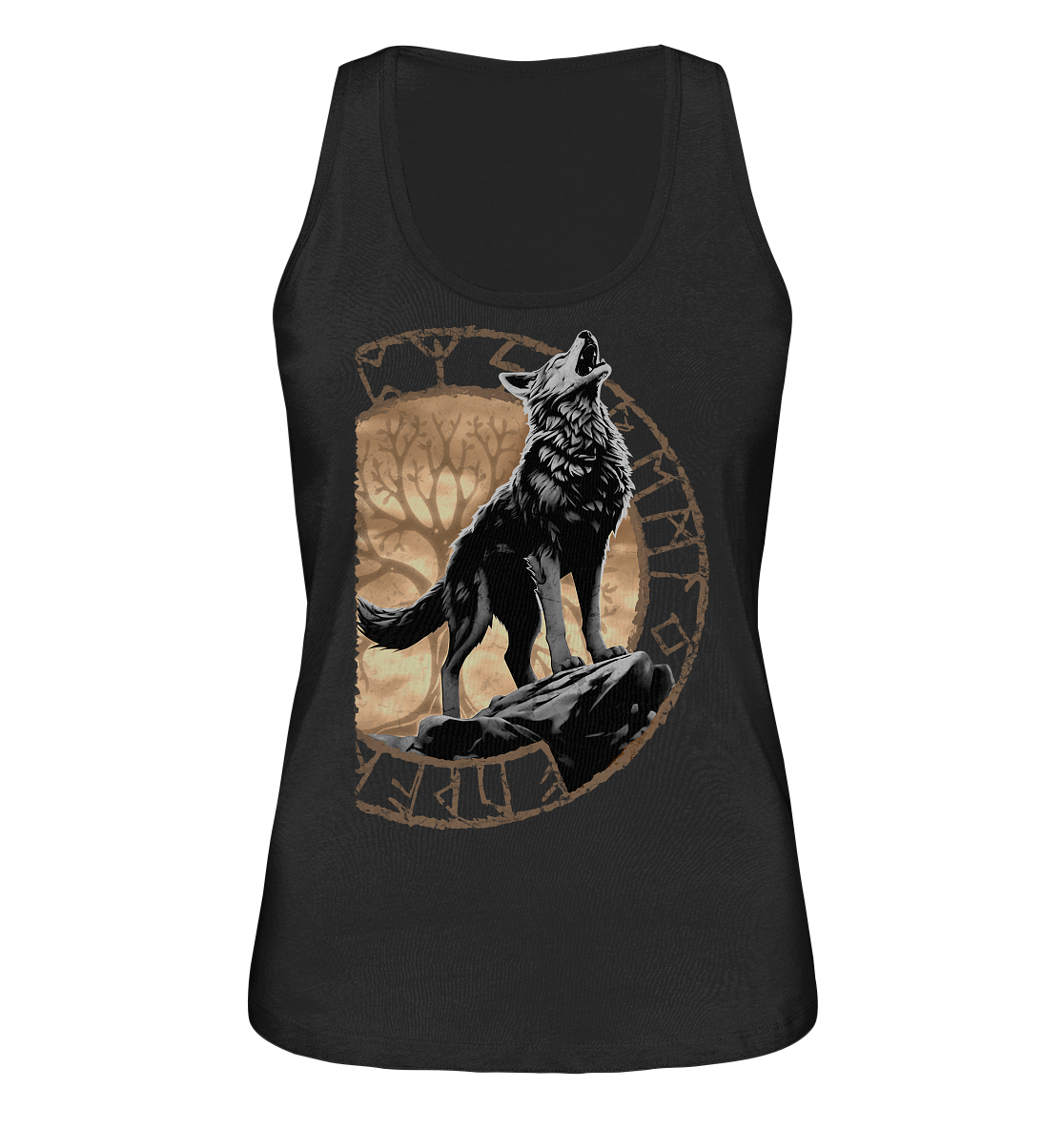 Wolf Yggdrasil - Ladies Organic Tank-Top