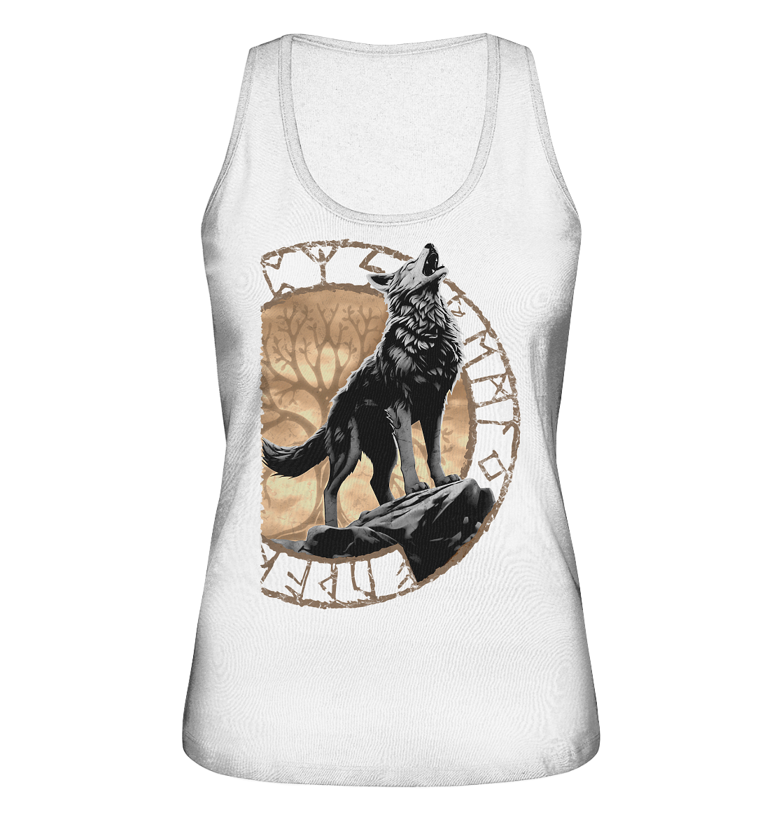 Wolf Yggdrasil - Ladies Organic Tank-Top
