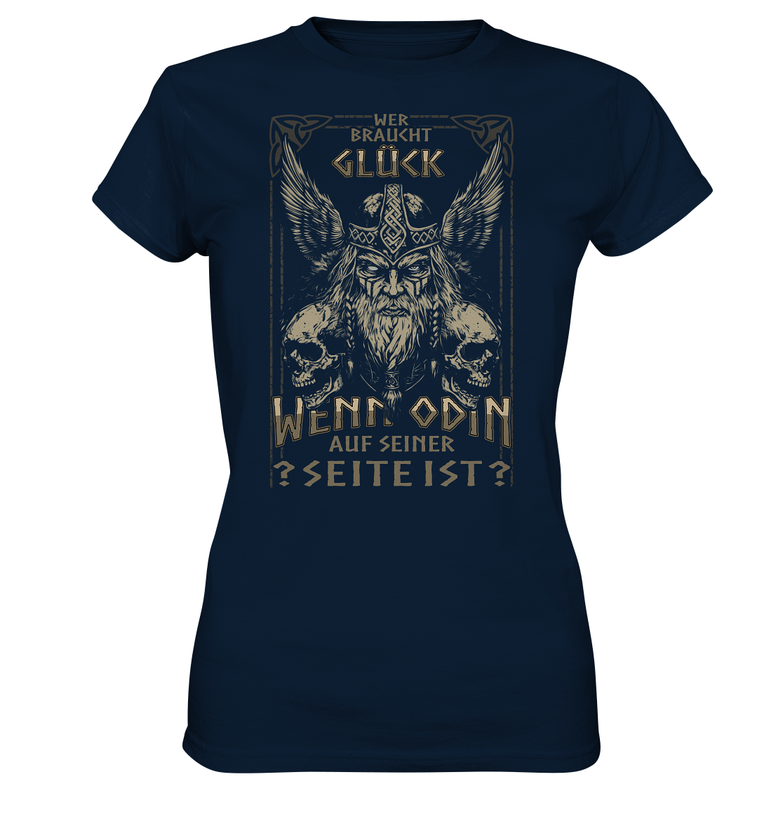 Wer Braucht Glück .... - Ladies Premium Shirt
