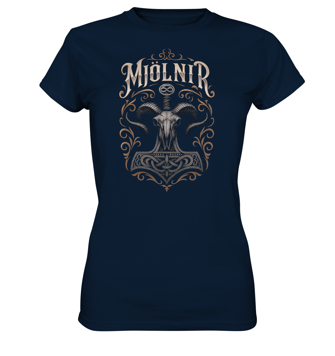 Mjölnir , Schädel - Ladies Premium Shirt