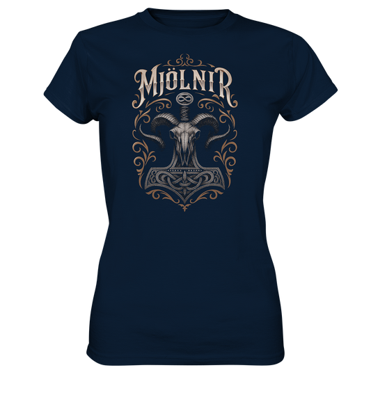 Mjölnir , Schädel - Ladies Premium Shirt