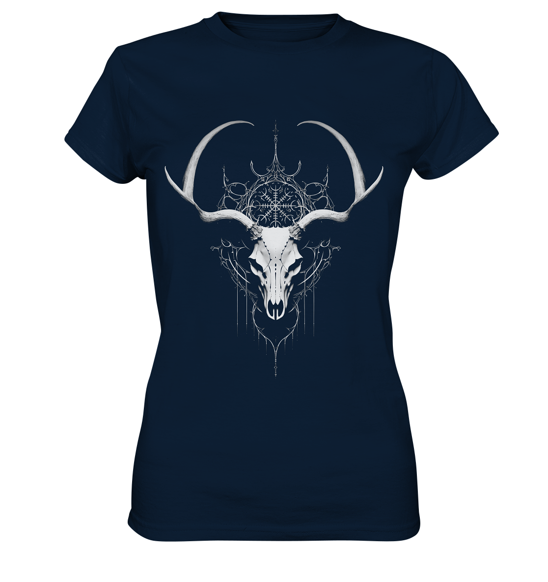 Hirschschädel Aegishjalmur - Ladies Premium Shirt