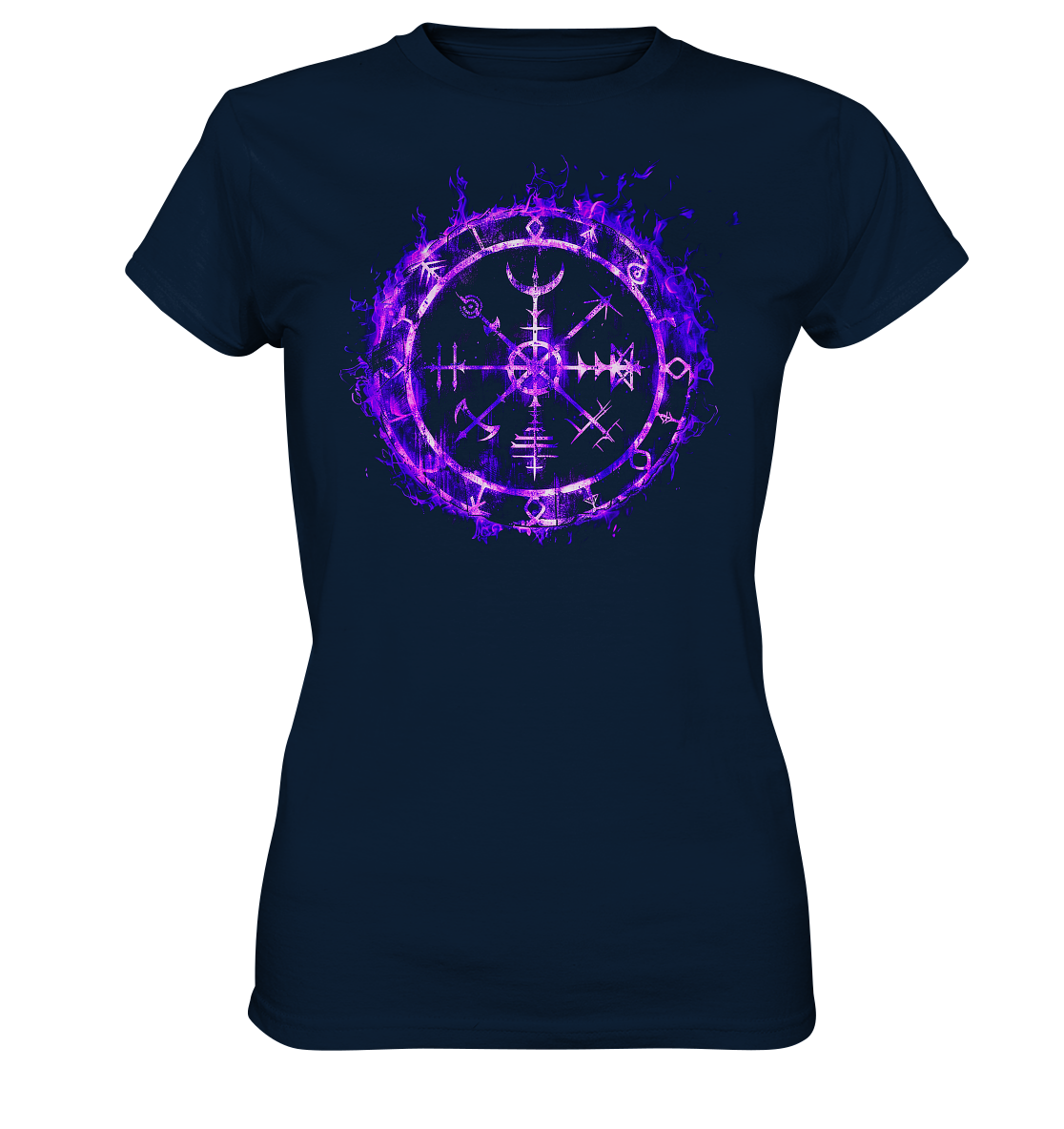 Vegvisir Abstrarkt - Ladies Premium Shirt