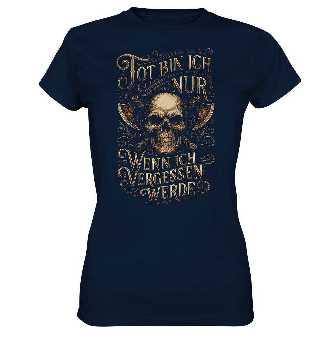 Tot Bin Ich Nur ..... - Ladies Premium Shirt