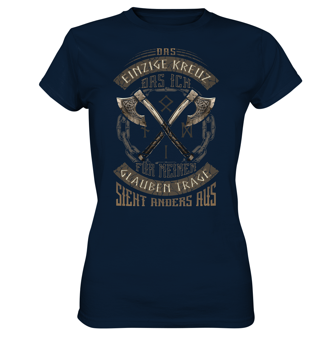 Das Einzige Kreuz Das Ich - Ladies Premium Shirt