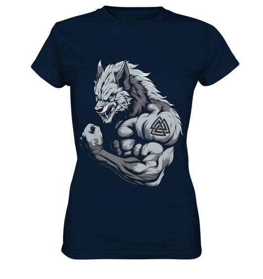 Wolf Valknut - Ladies Premium Shirt