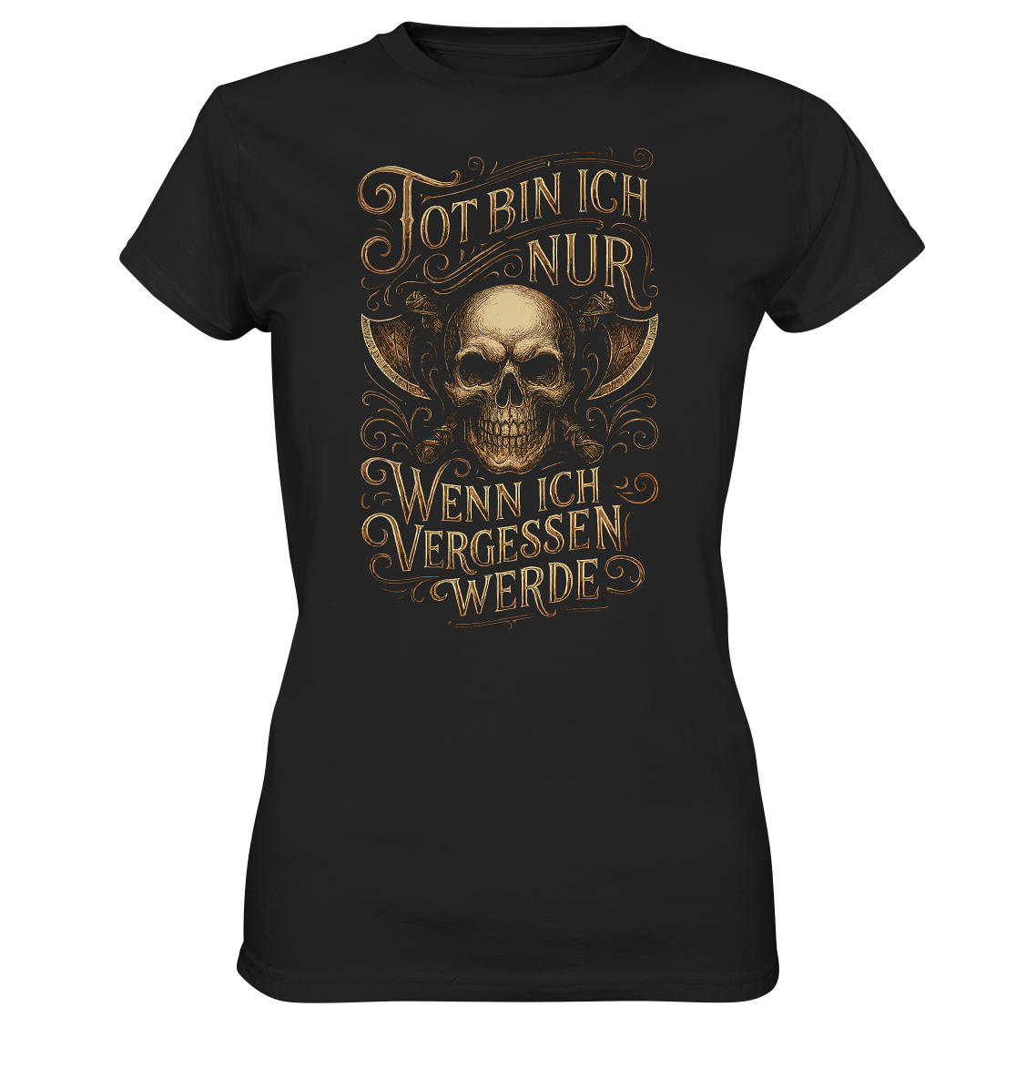 Tot Bin Ich Nur ..... - Ladies Premium Shirt