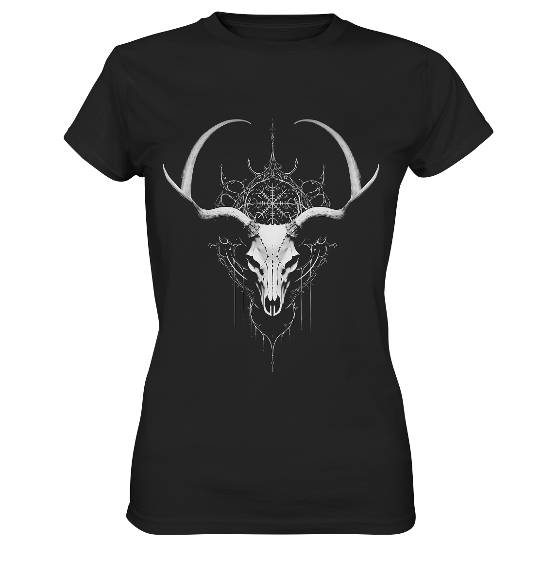 Hirschschädel Aegishjalmur - Ladies Premium Shirt