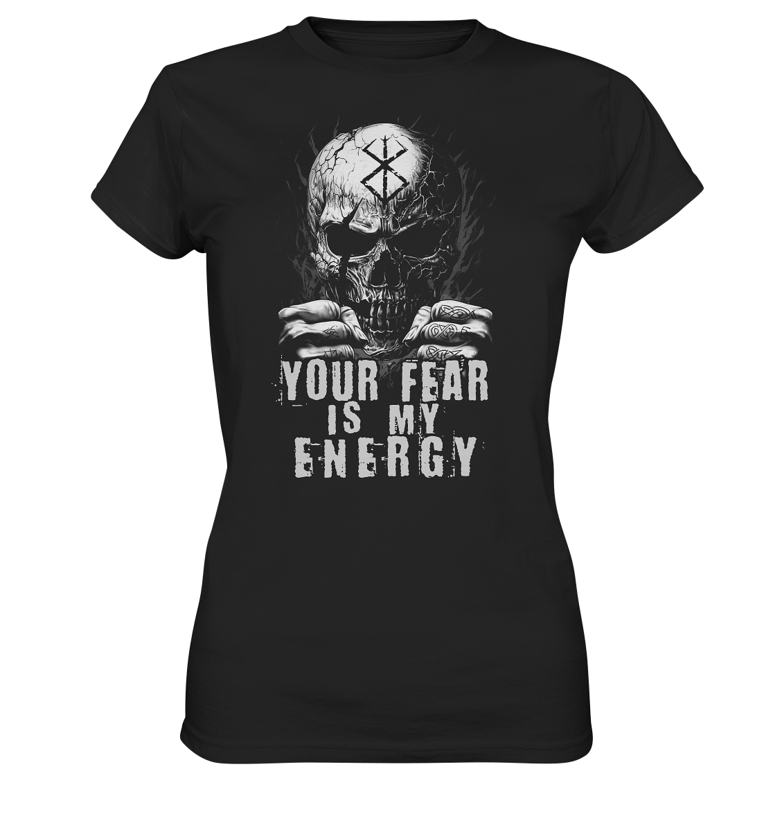 Your Fear Is My Energy - Ladies Premium Shirt