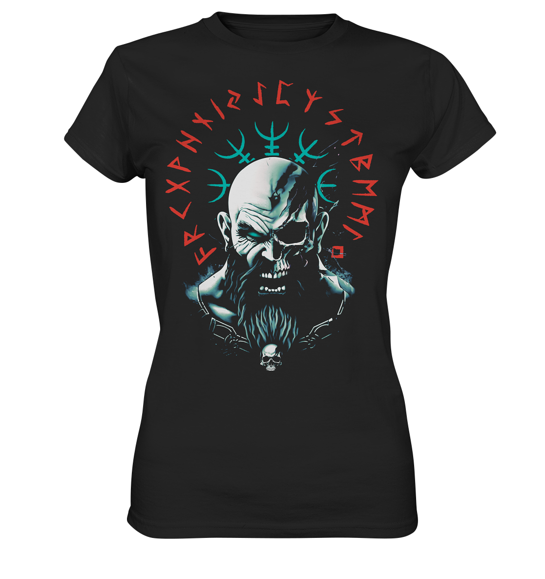 Wikinger Futhark - Ladies Premium Shirt