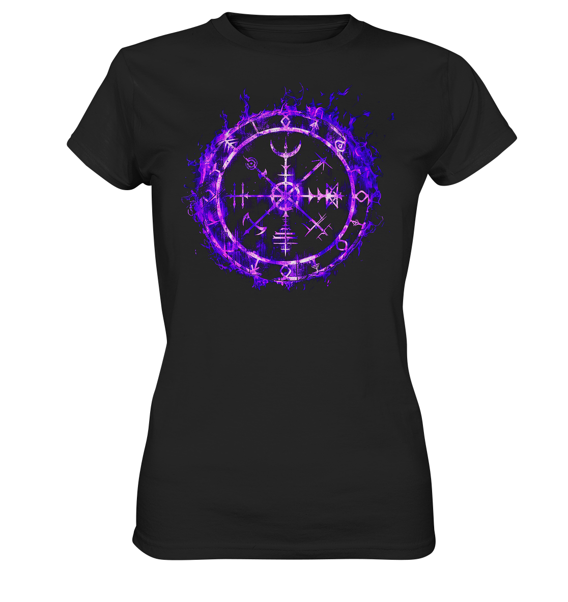 Vegvisir Abstrarkt - Ladies Premium Shirt