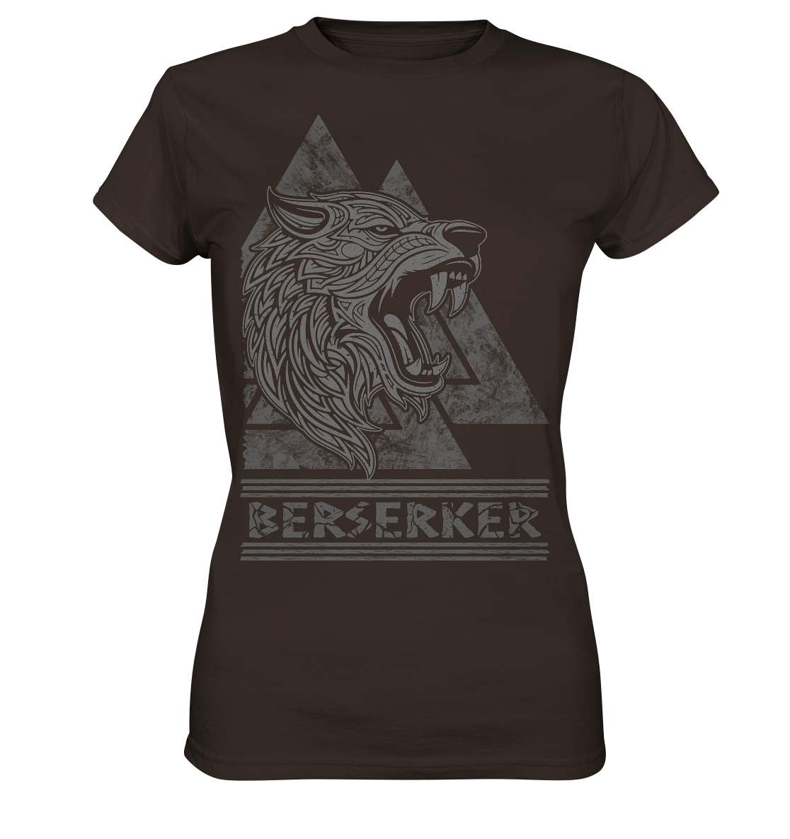 Nordic Wolf Berserker - Ladies Premium Shirt