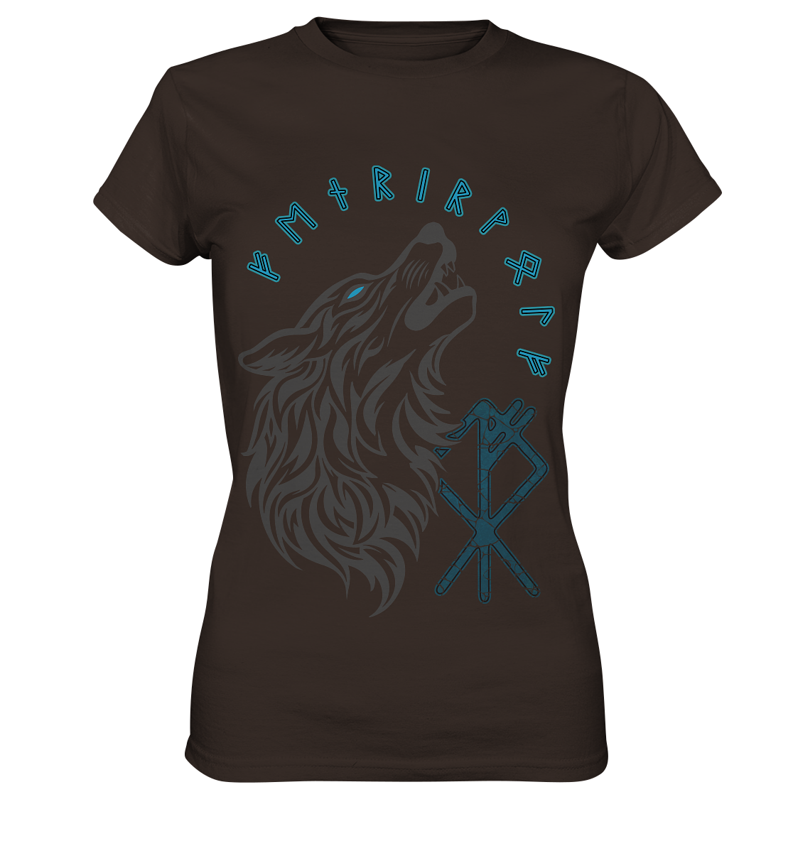 Fenrir Wolf - Ladies Premium Shirt