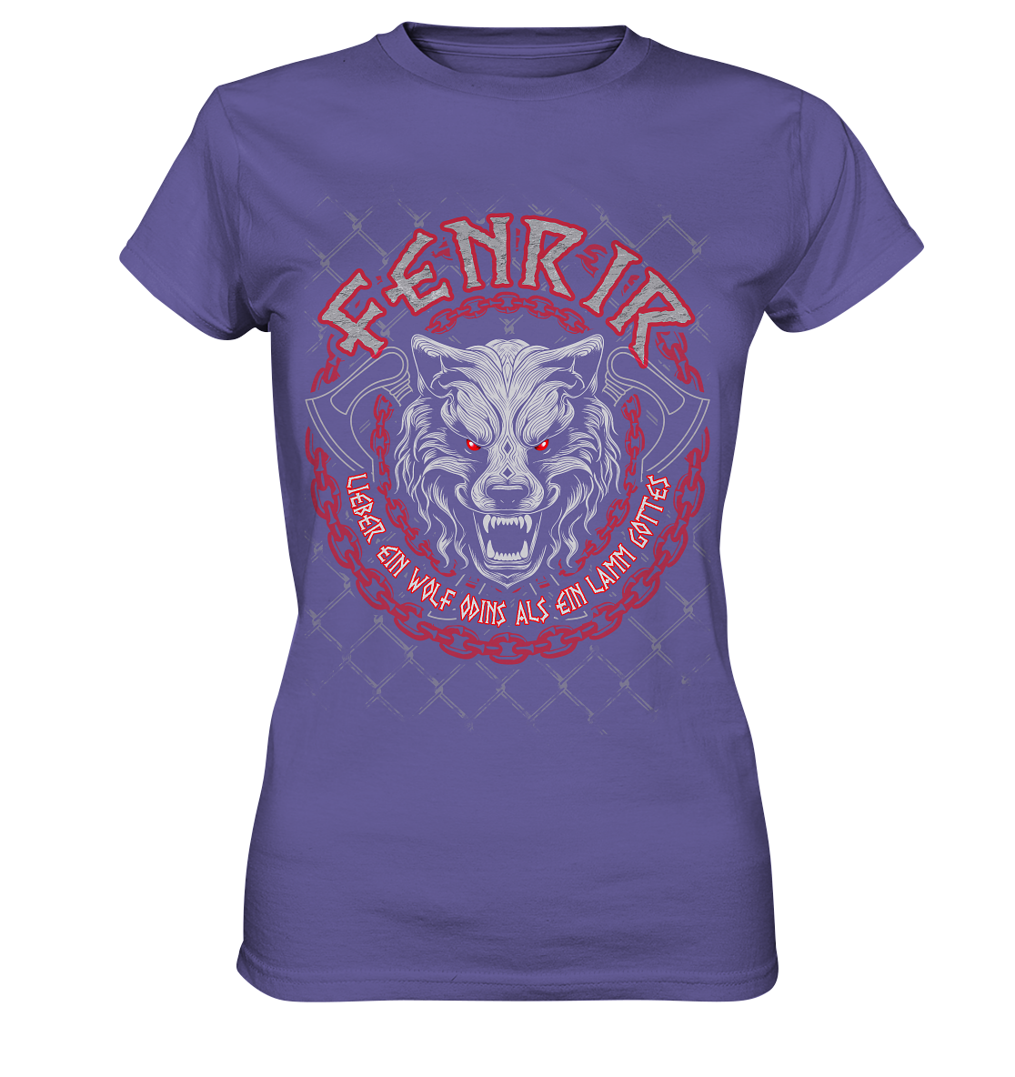 Nordic Wolf Fenrir - Ladies Premium Shirt