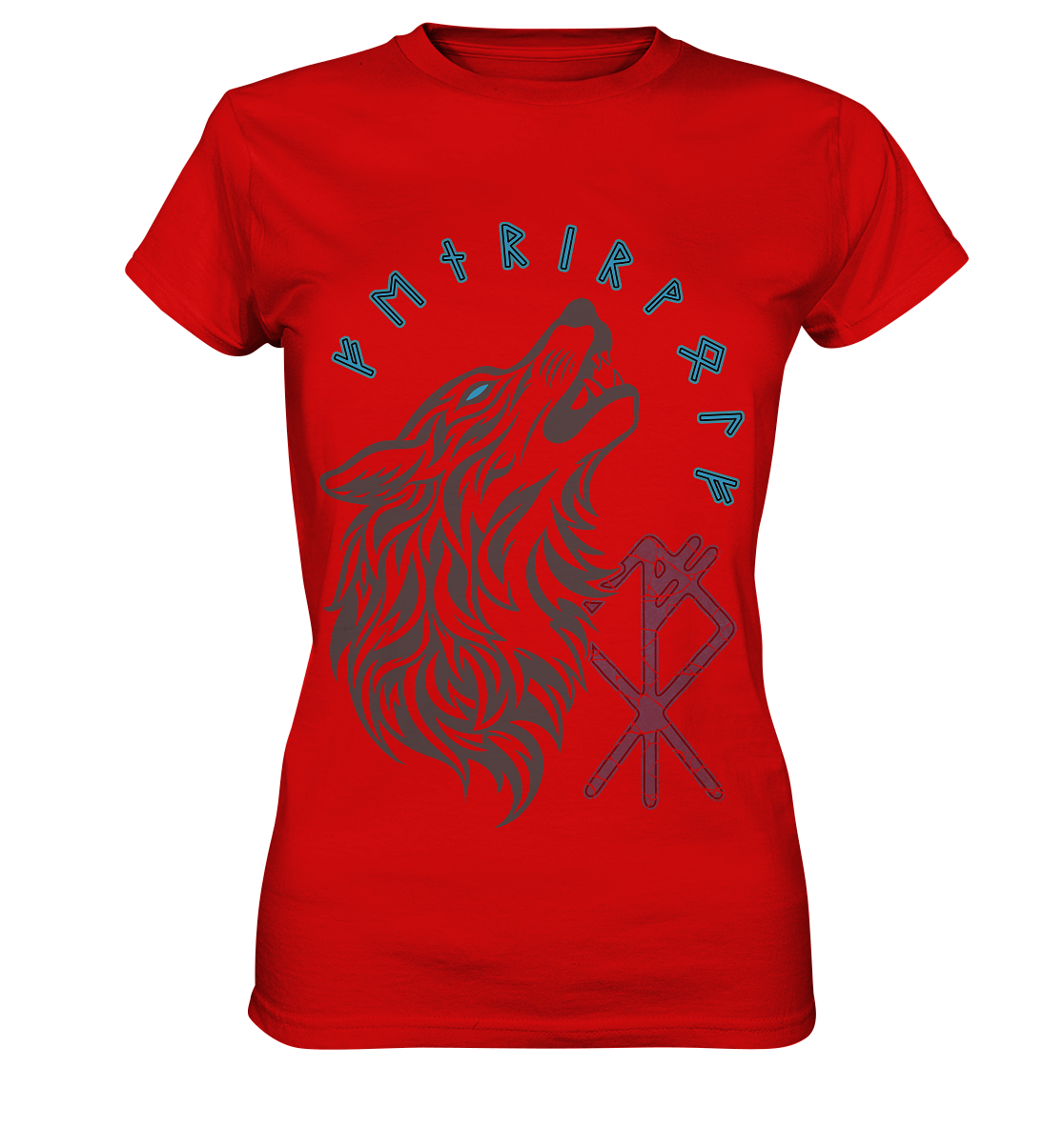 Fenrir Wolf - Ladies Premium Shirt