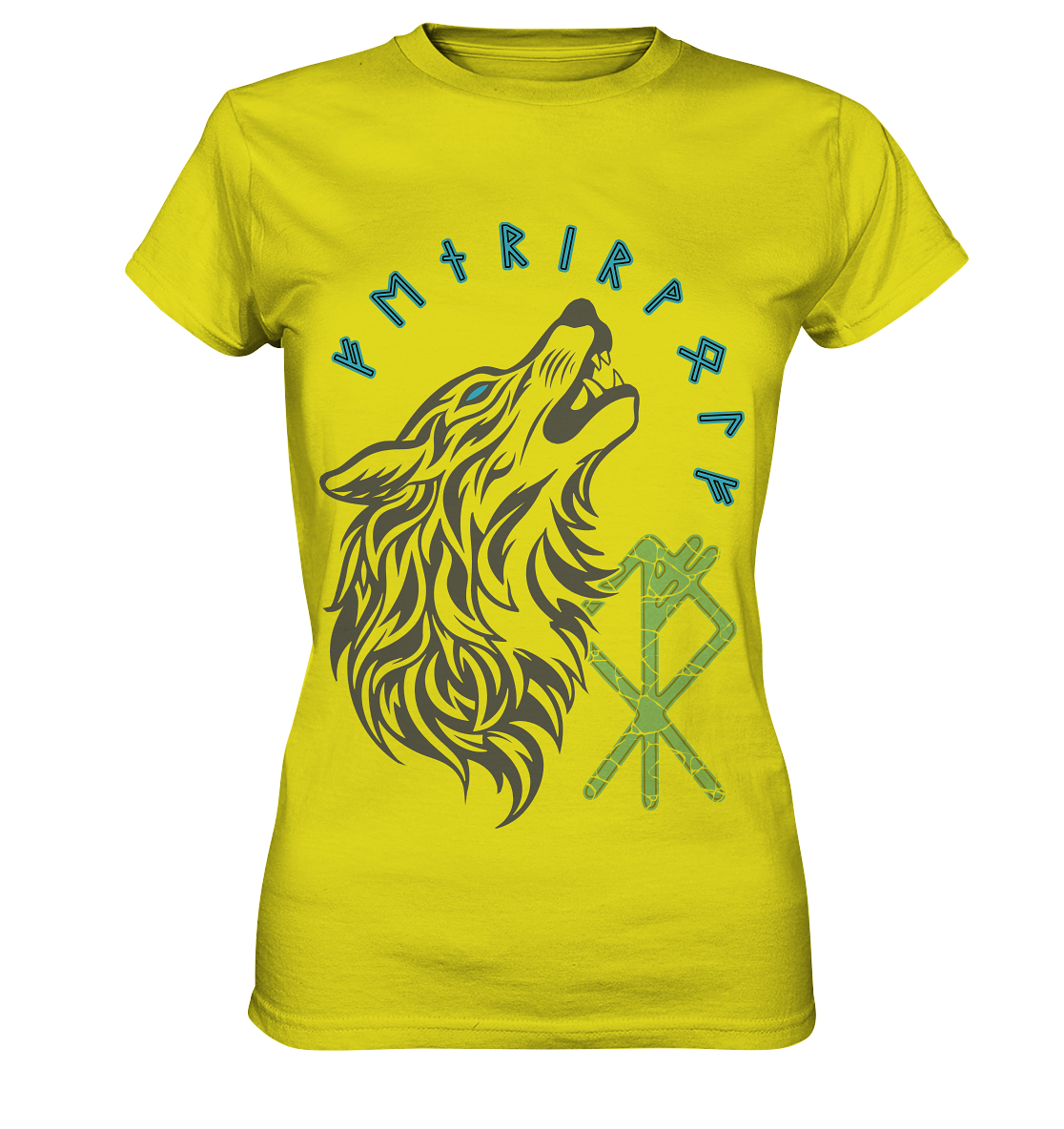 Fenrir Wolf - Ladies Premium Shirt