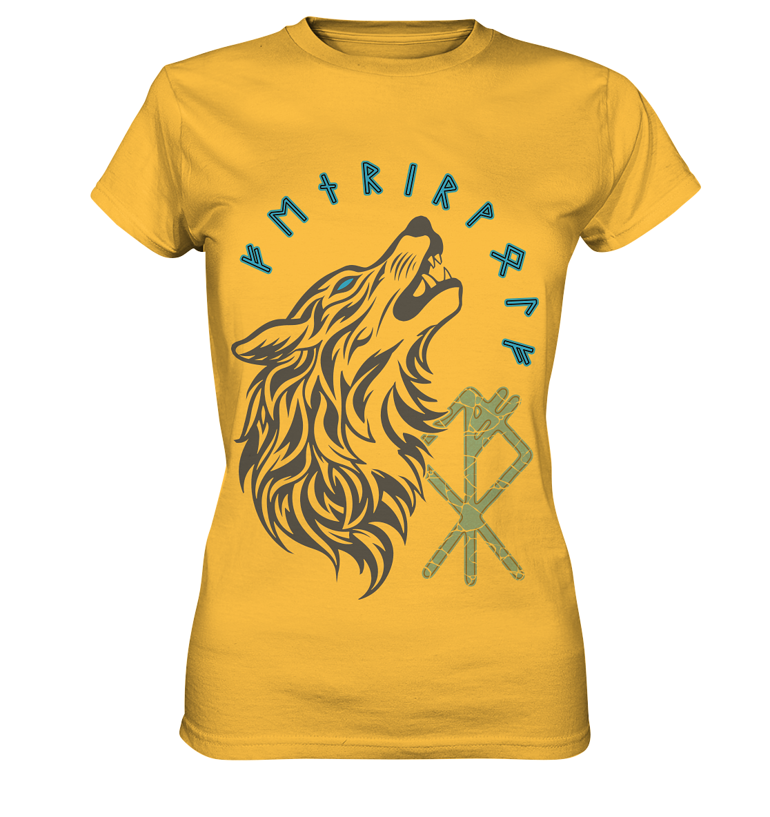 Fenrir Wolf - Ladies Premium Shirt