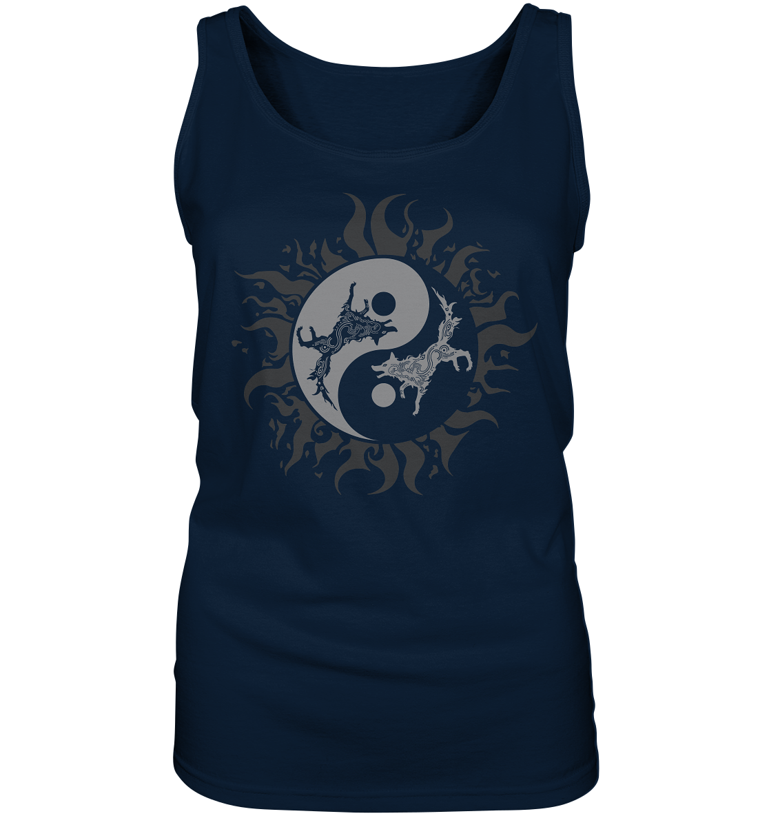 Odins Wölfe Geri und Freki - Ladies Tank-Top