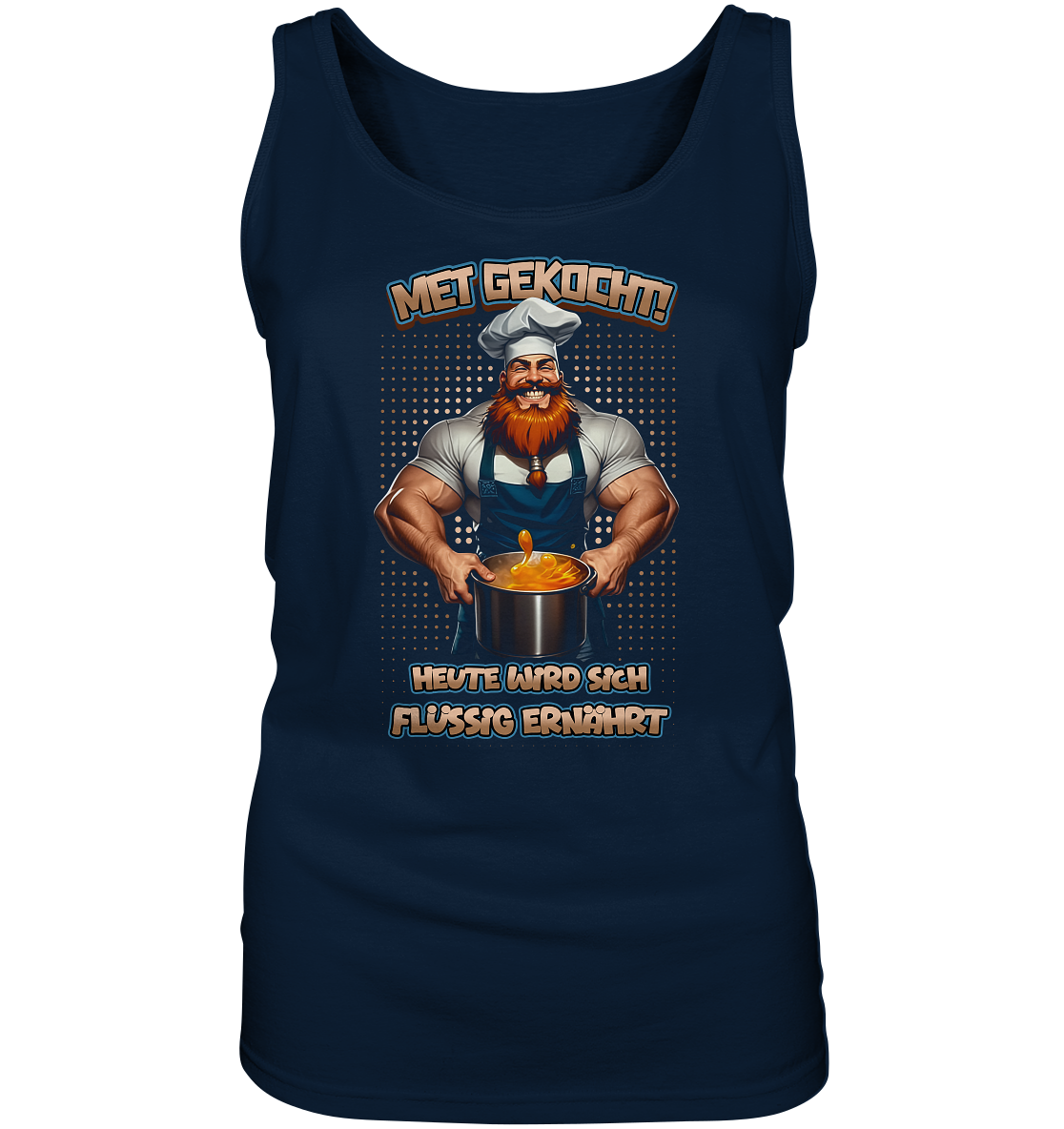 Heute Wird Sich Flüssig Ernährt - Ladies Tank-Top