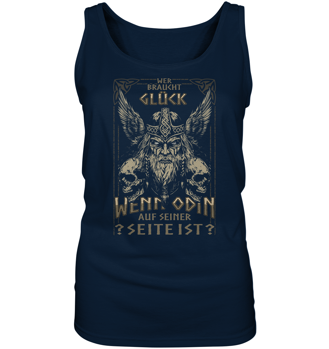 Wer Braucht Glück .... - Ladies Tank-Top