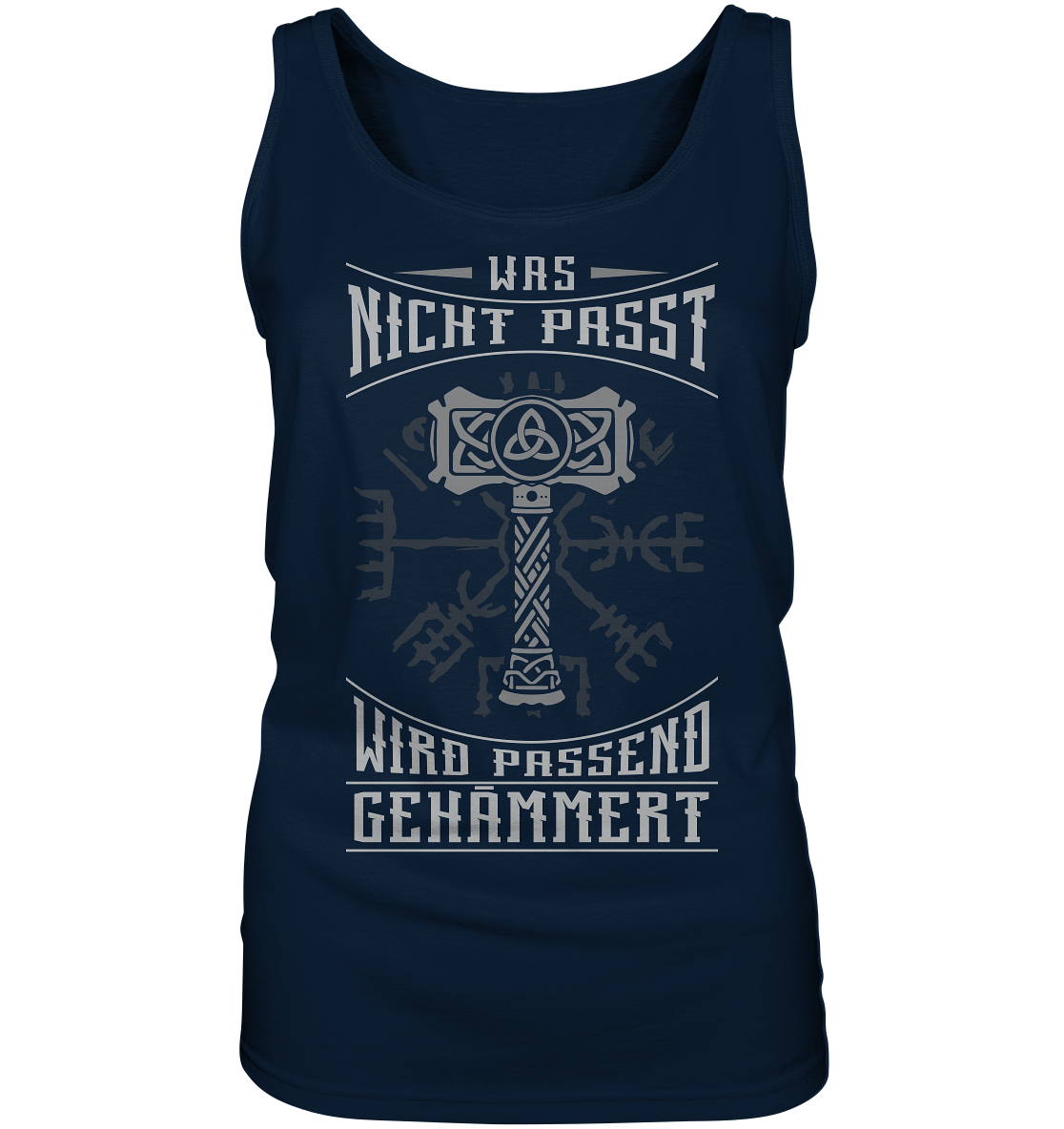 Was Nicht Passt .... - Ladies Tank-Top