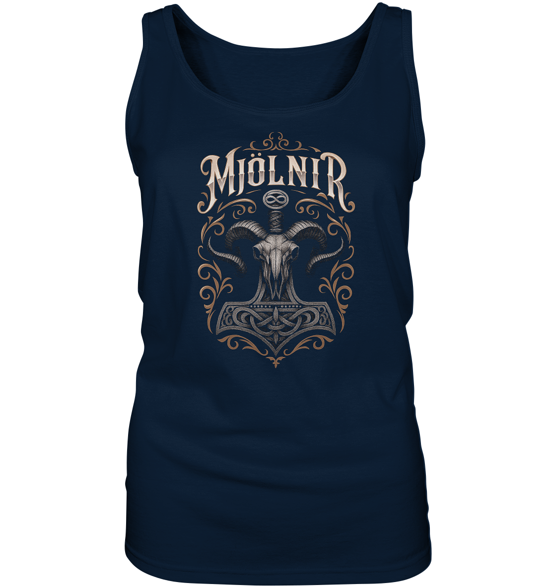 Mjölnir , Schädel - Ladies Tank-Top