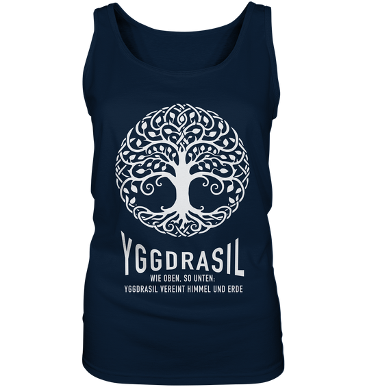 Yggdrasil Wie Oben, So Unten - Ladies Tank-Top