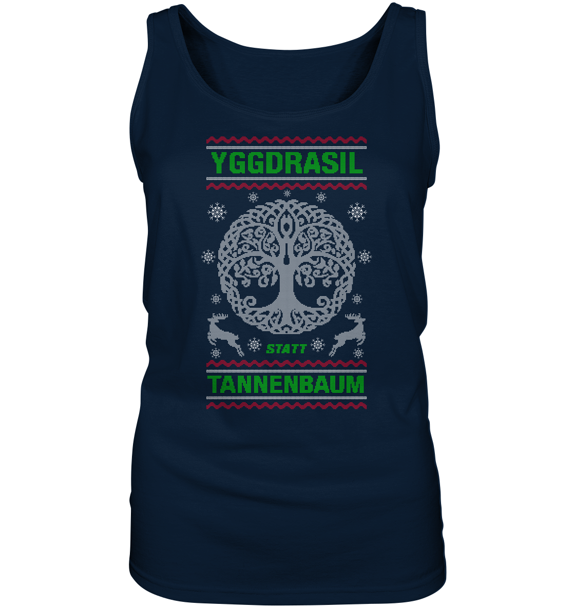 Yggdrasil Statt Tannenbaum - Ladies Tank-Top