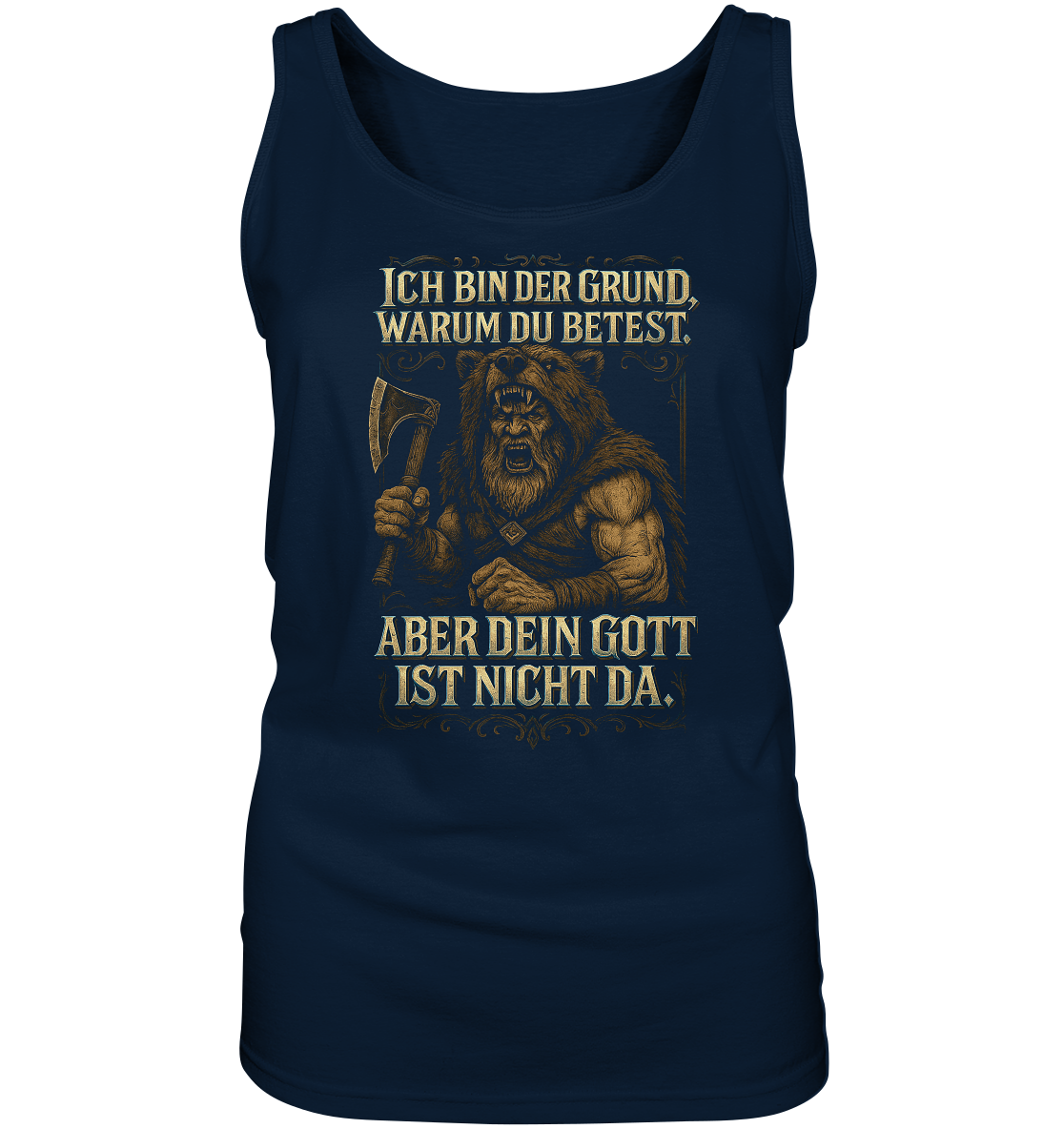 Ich Bin Der Grund ... - Ladies Tank-Top
