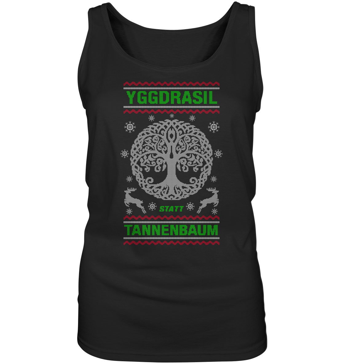 Yggdrasil Statt Tannenbaum - Ladies Tank-Top