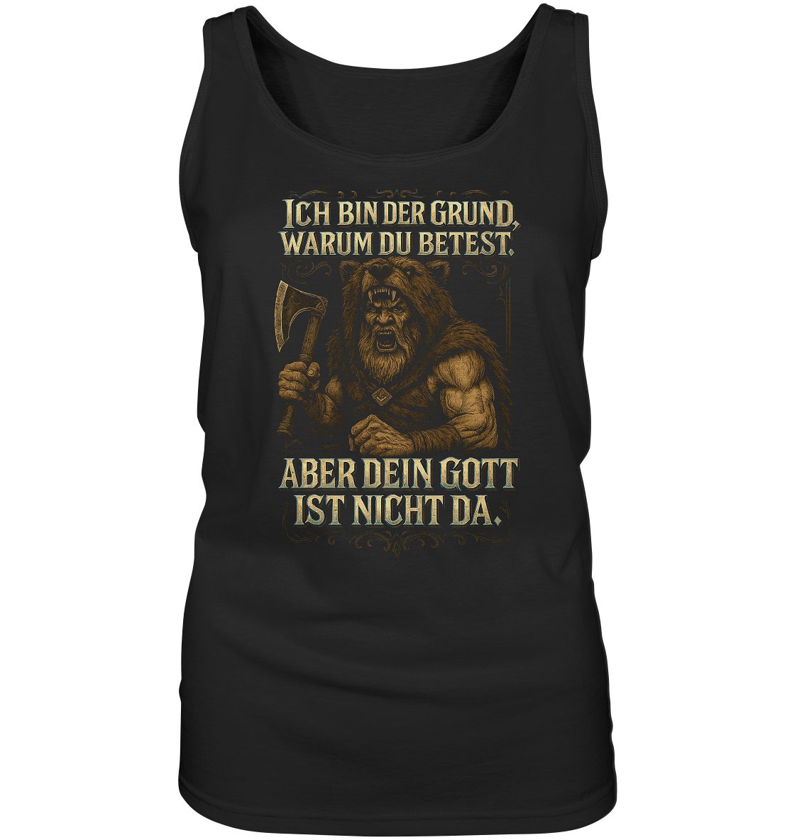 Ich Bin Der Grund ... - Ladies Tank-Top