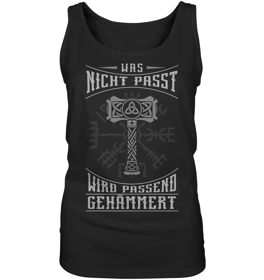 Was Nicht Passt .... - Ladies Tank-Top