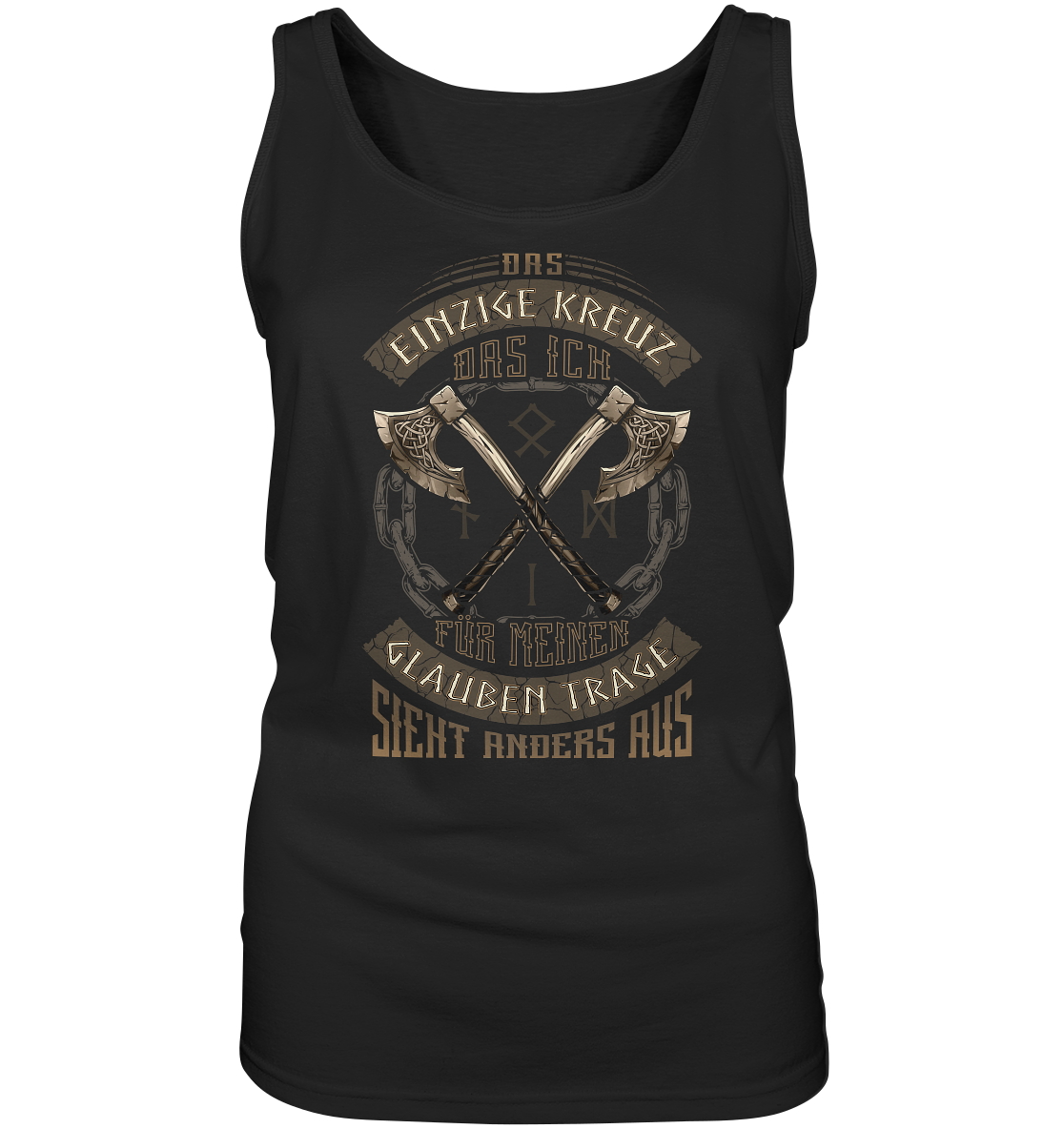 Das Einzige Kreuz Das Ich - Ladies Tank-Top
