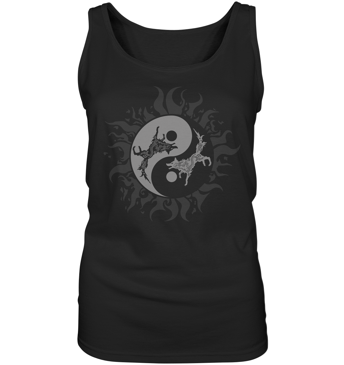 Odins Wölfe Geri und Freki - Ladies Tank-Top