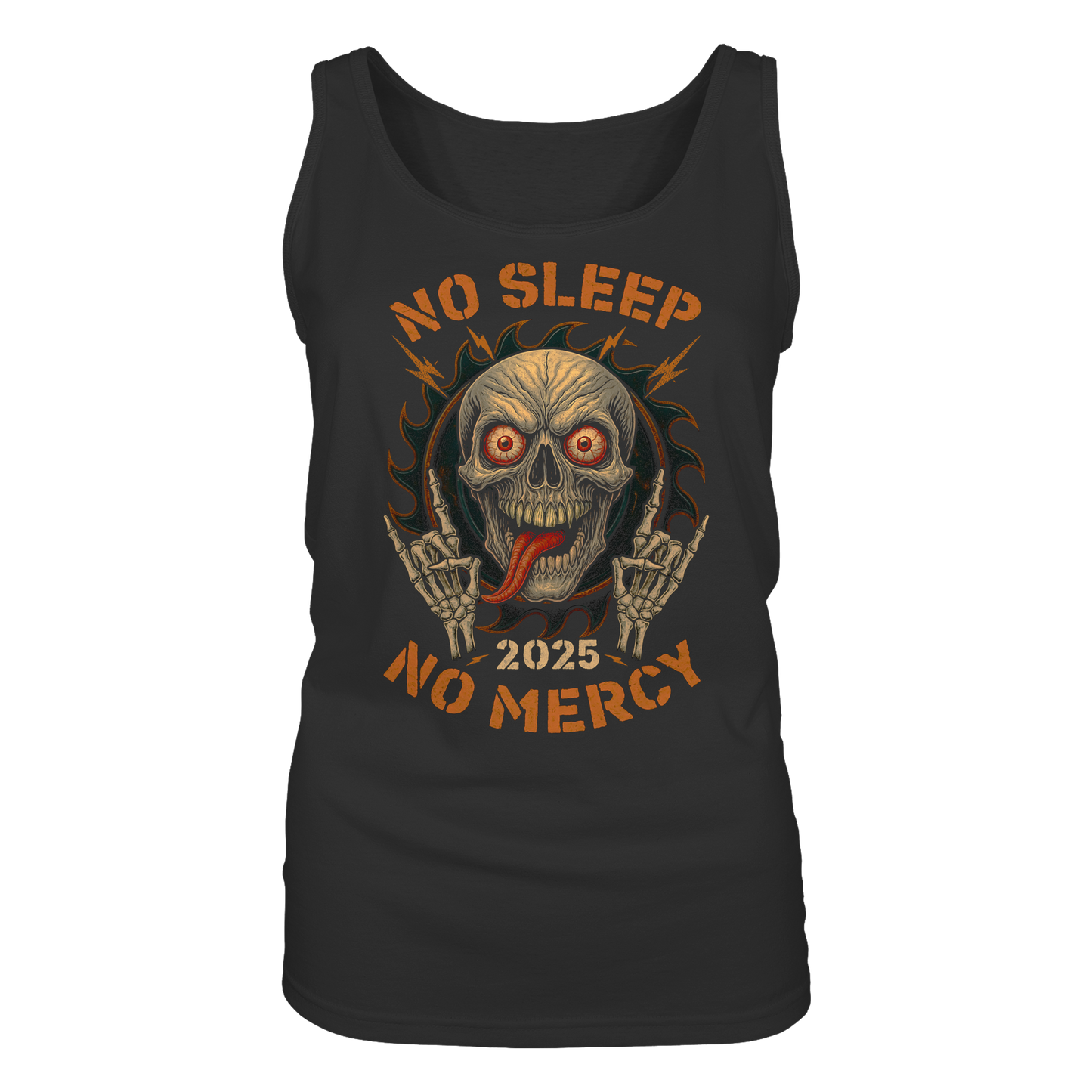 No Sleep No Mercy - Ladies Tank-Top