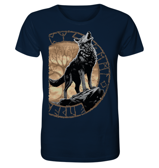 Wolf Yggdrasil - Organic Basic Shirt