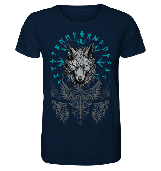 Wolf Vegvisir - Organic Basic Shirt