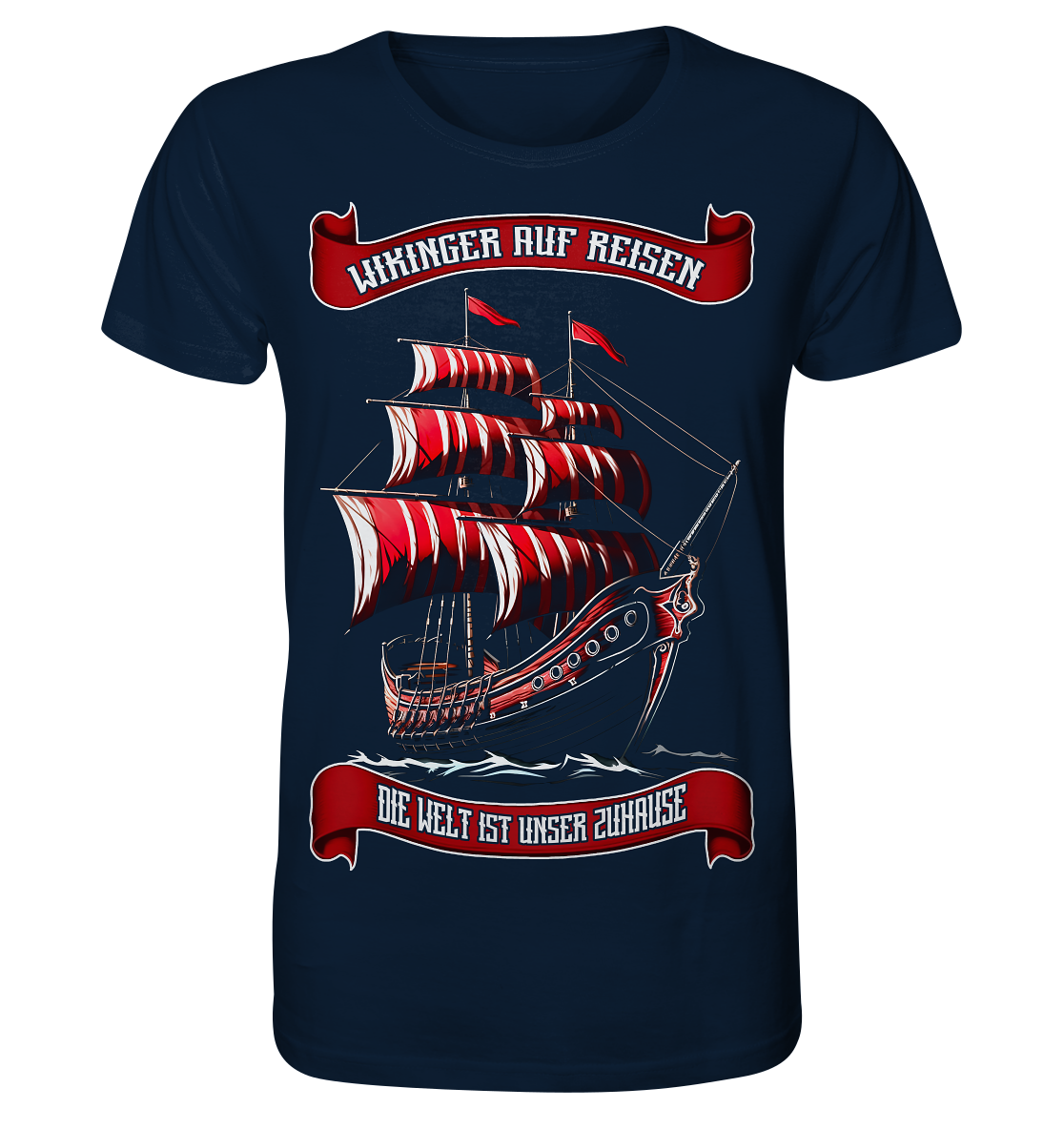 Wikingerschiff - Organic Basic Shirt