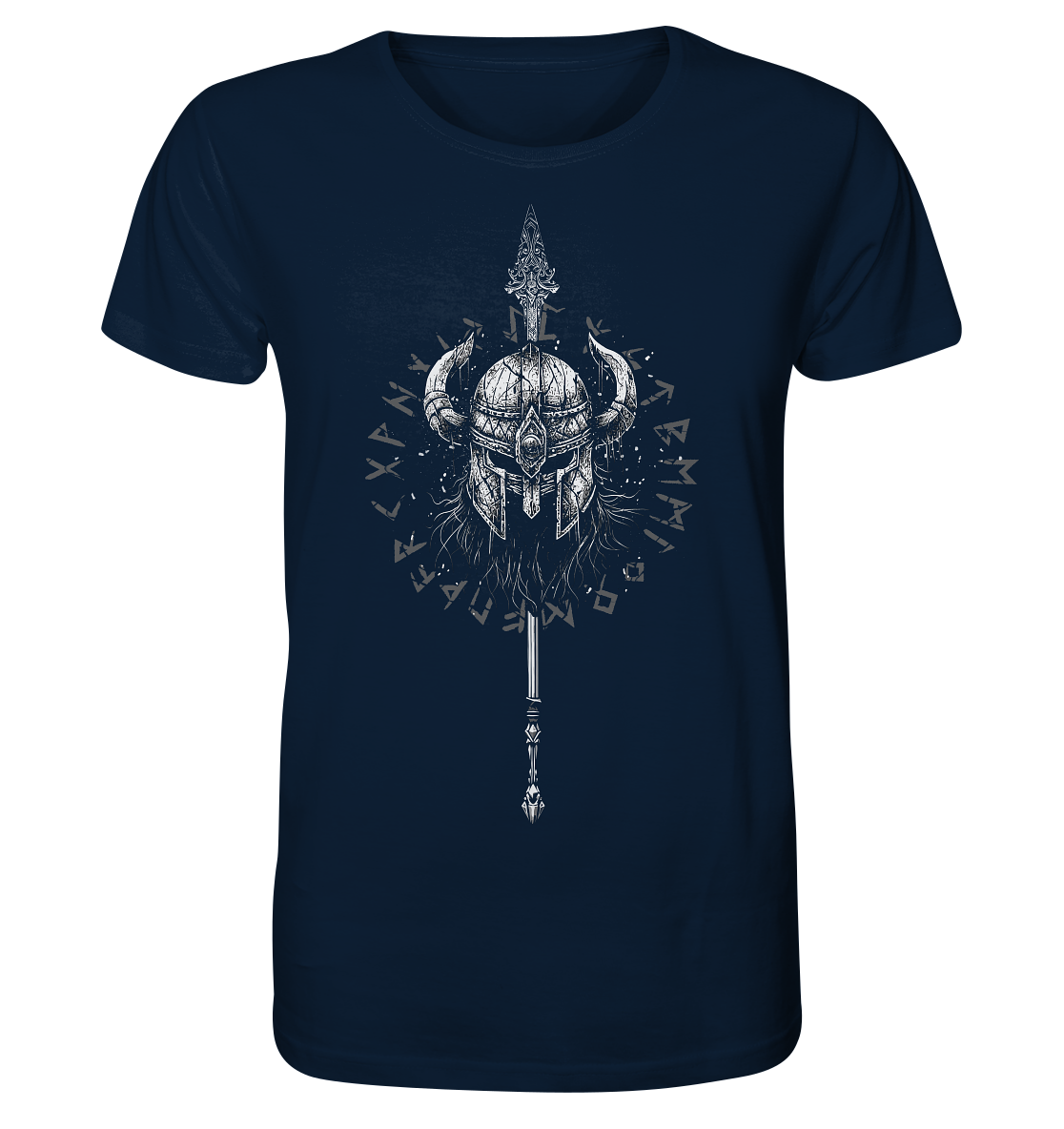 Wikinger Helm - Organic Basic Shirt