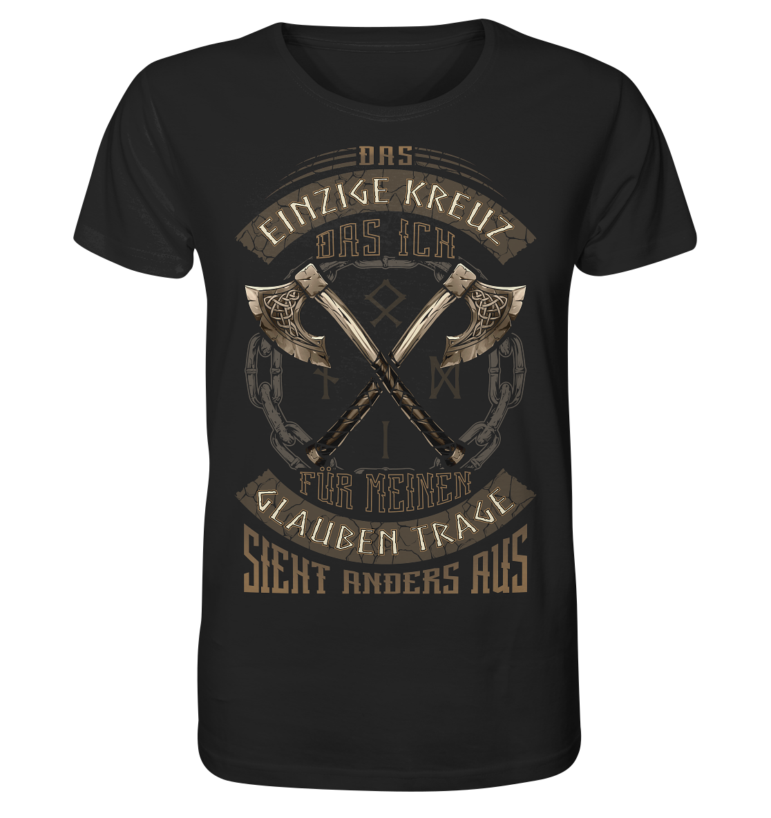 Das Einzige Kreuz Das Ich - Organic Basic Shirt