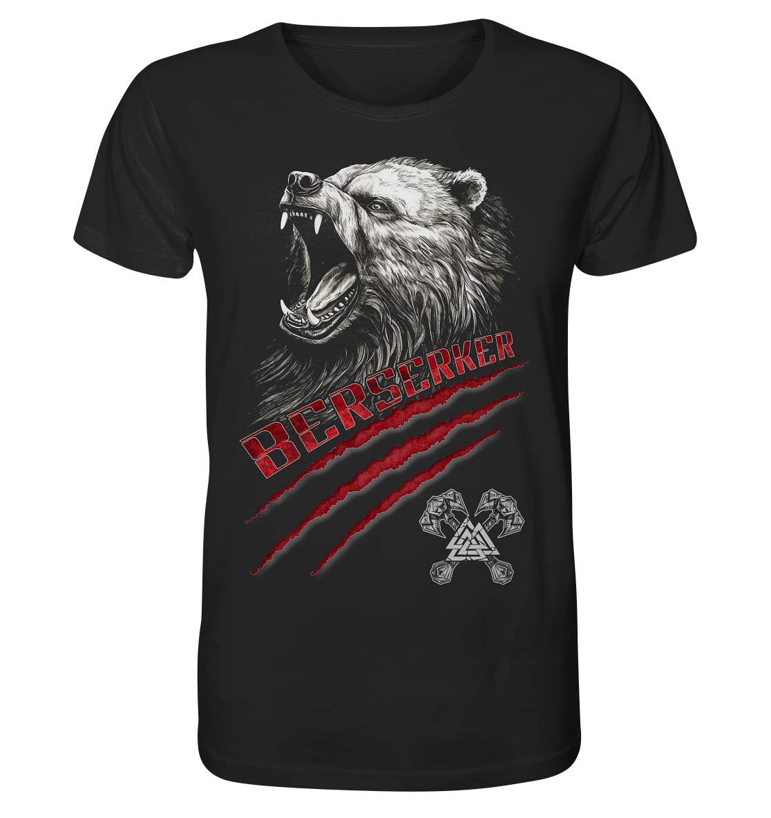 Berserker Bär - Organic Basic Shirt