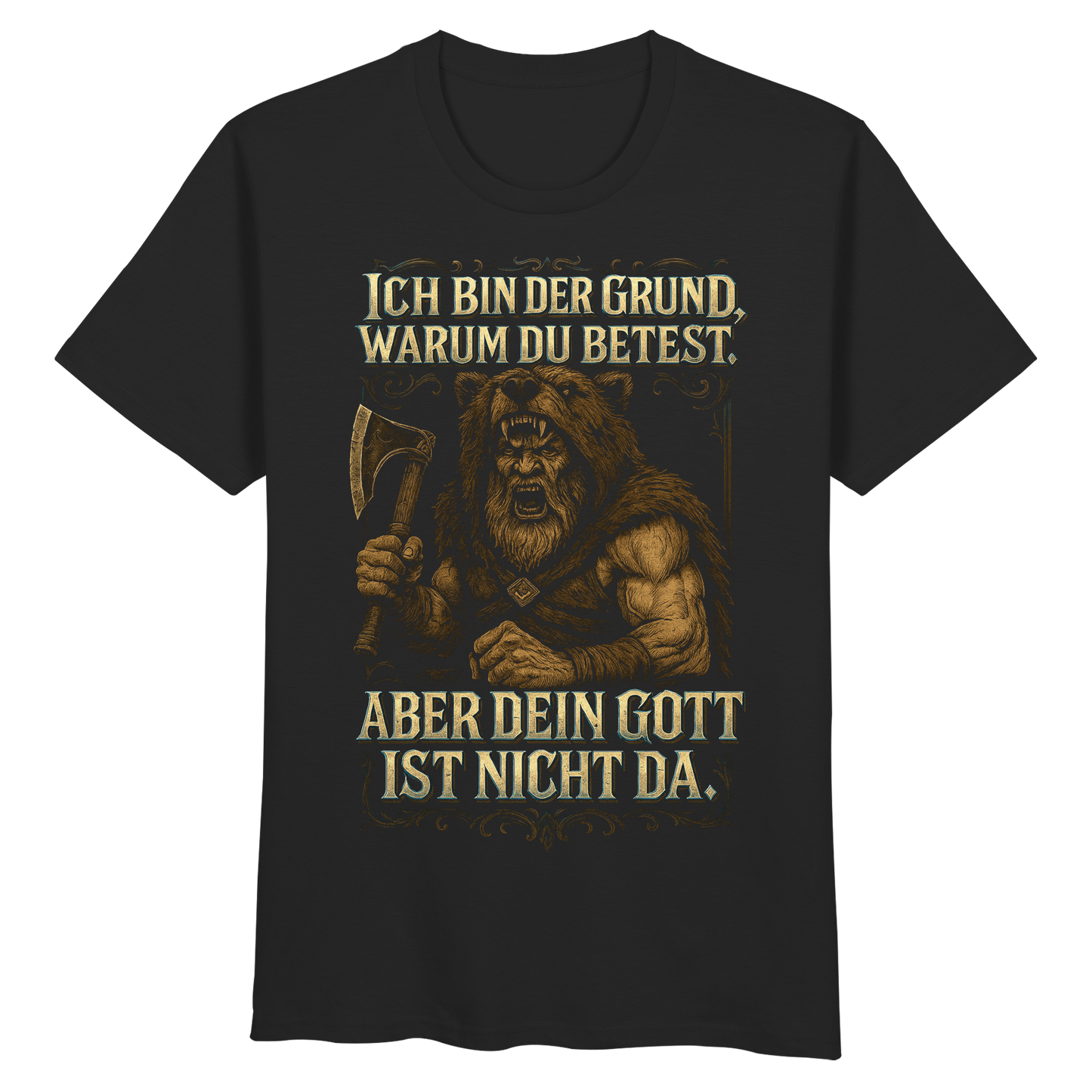 Ich Bin Der Grund ... - Organic Basic Shirt