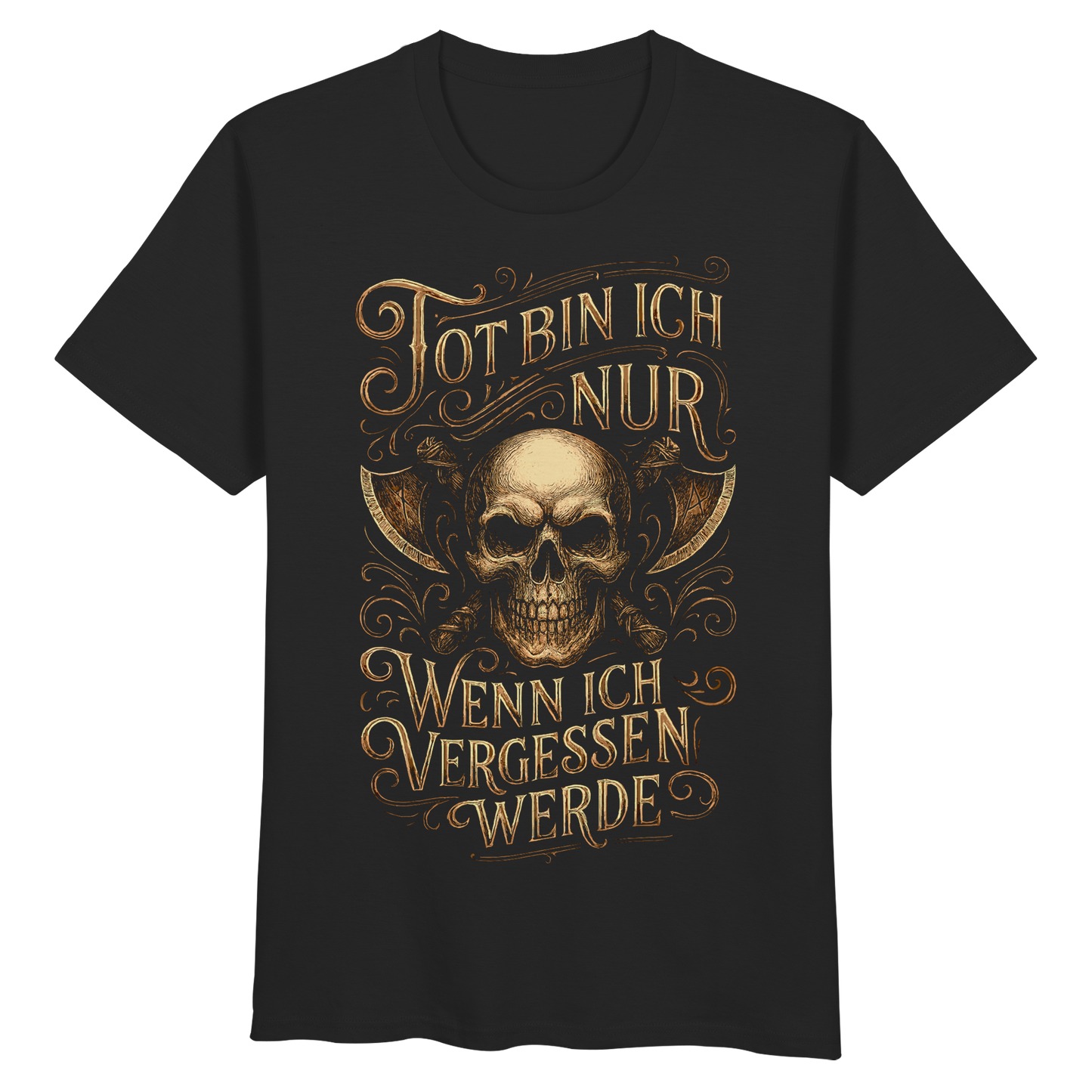 Tot Bin Ich Nur ..... - Organic Basic Shirt