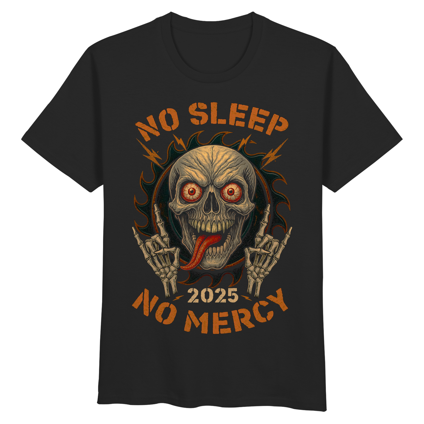 No Sleep No Mercy - Organic Basic Shirt