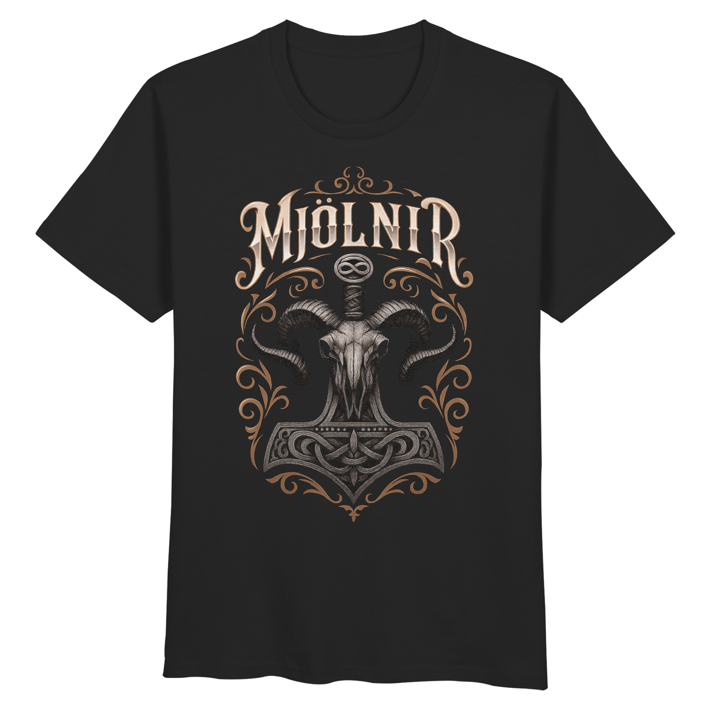 Mjölnir , Schädel - Organic Basic Shirt
