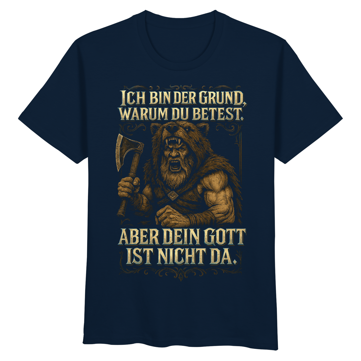 Ich Bin Der Grund ... - Organic Basic Shirt