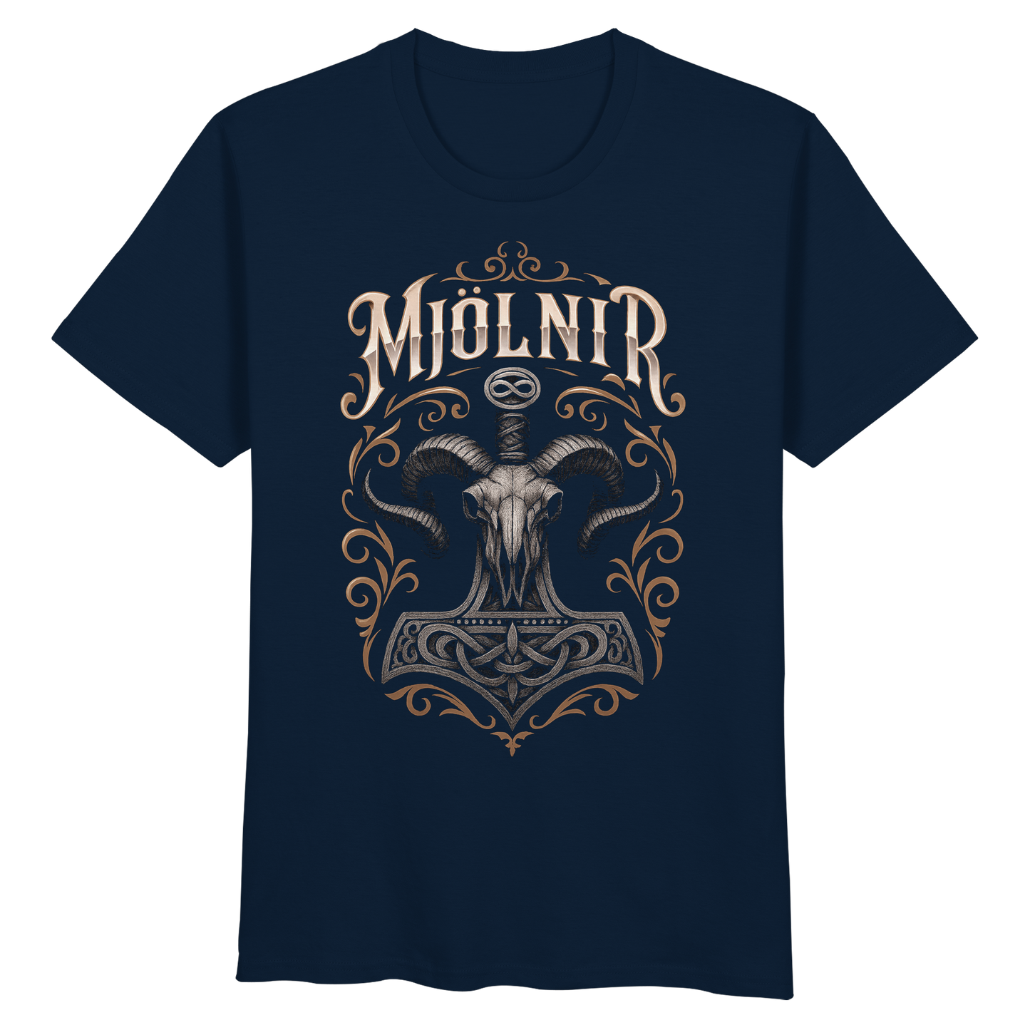Mjölnir , Schädel - Organic Basic Shirt