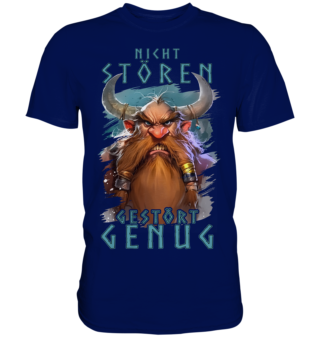 Nicht Stören Gestört Genug - Premium Shirt