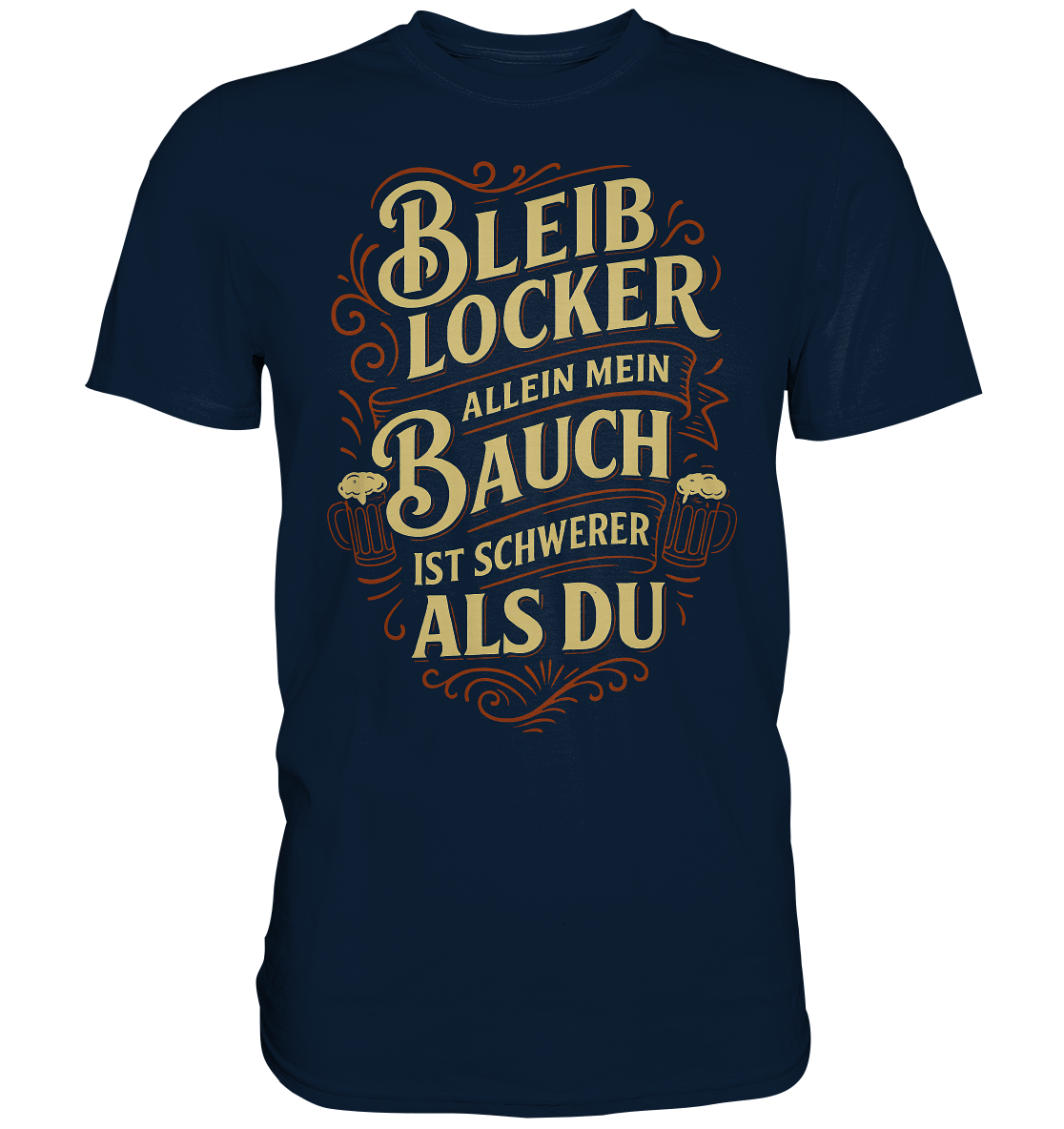 BleibL ocker - Premium Shirt